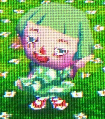 Melody expressing shyness Melody expressing shyness