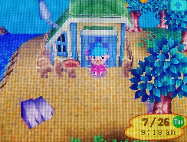 Kiki's riverside house
