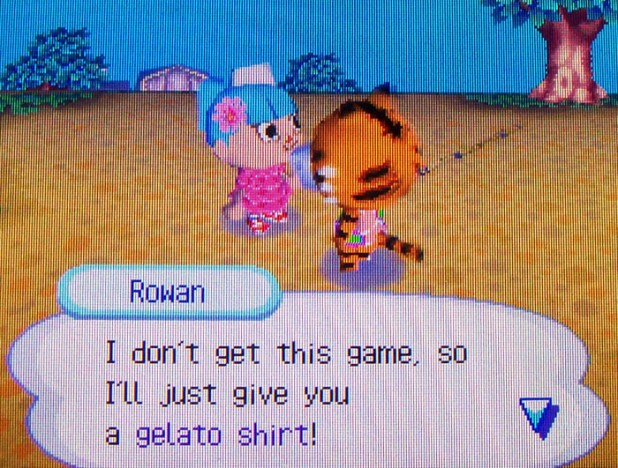 This is too complicated for Rowan, so he gives me a prize