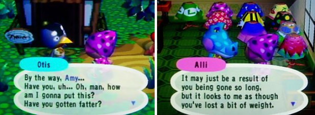 Alli thinks I've lost weight and Otis thinks I've gained