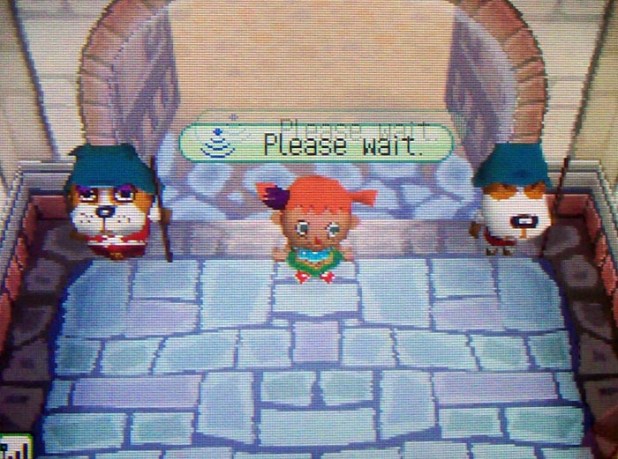 Jemma arrives at the gate