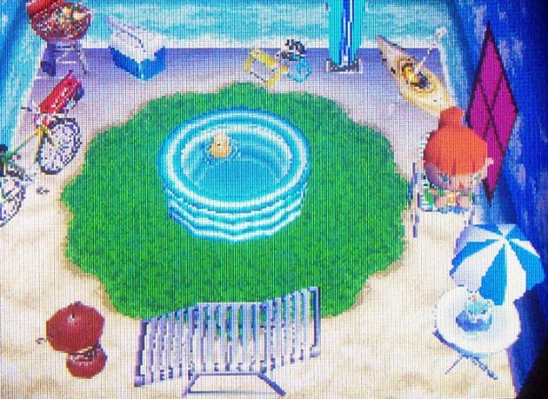 Melody's new sporty, outdoorsy, summery room