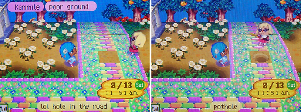 Kammile accidentally picked up a path pattern