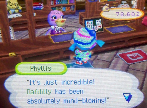 Phyllis says Dafdily is a perfect town still despite the party changes