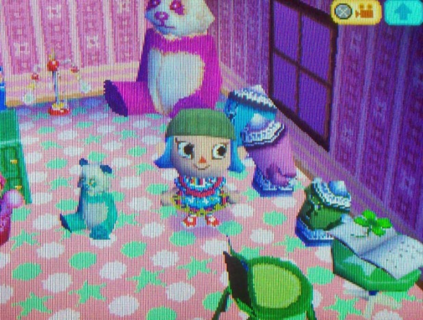 Completed plinkoid set in Bell's room