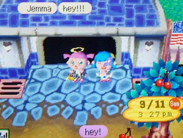 Arriving in Jemma's town usa