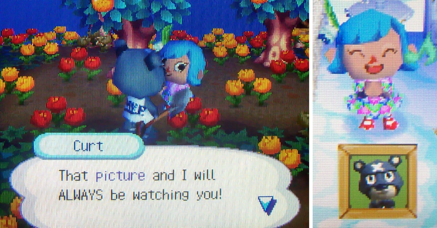 Curt: That picture and I will ALWAYS be watching you!