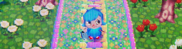 Read → Grass color change