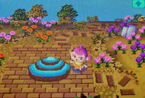 Fountain on StarCity's island