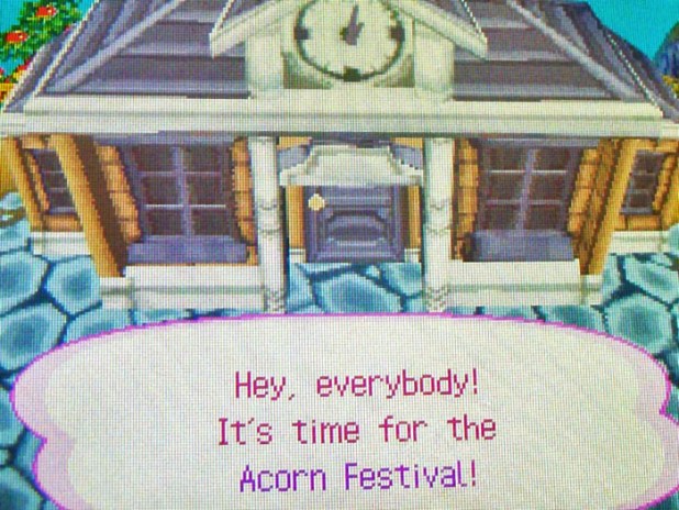 Hey, everybody! It's time for the Acorn Festival!