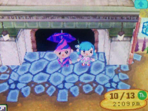 Walking into Skye's town Rosewood