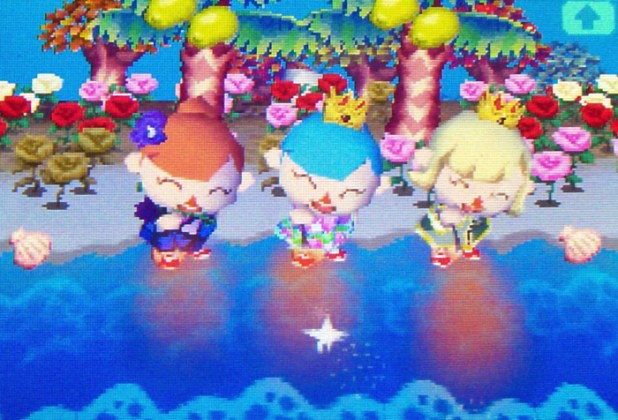 Setting off sparklers at Tortimer's Scandal Spot