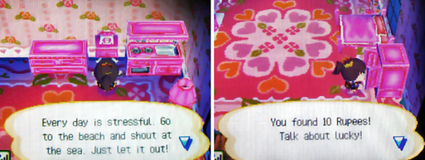 Lovely phone: Every day is stressful. Go to the beach and shout at the sea! Just let it out!