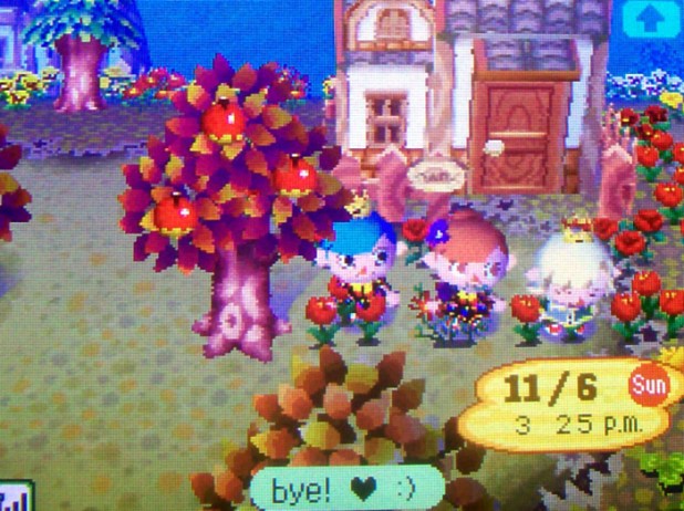 Saying goodbye to each other before ending the WiFi