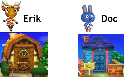Erik vs. Doc's houses