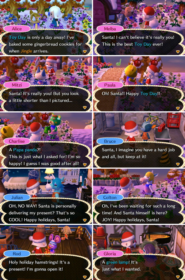 Toy Day 2013 with the villagers