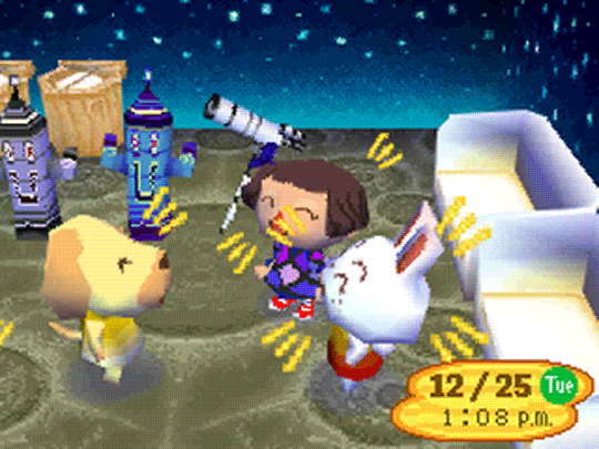 Ruby, Goldie, and I laughing at the birthday party