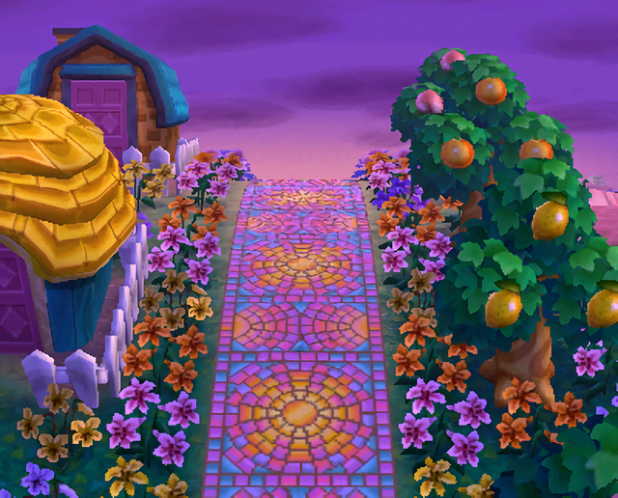 Alice and Paula's homes