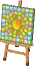 sun mosaic tile (grass)