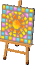 sun mosaic tile