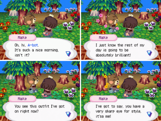 Maple: You see this outfit I've got on right now?