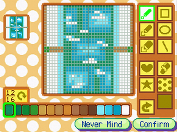 Reflecting pool pixels