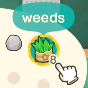 Stackable weeds
