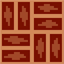 basket weave brown bricks