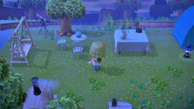 White furniture arrangement